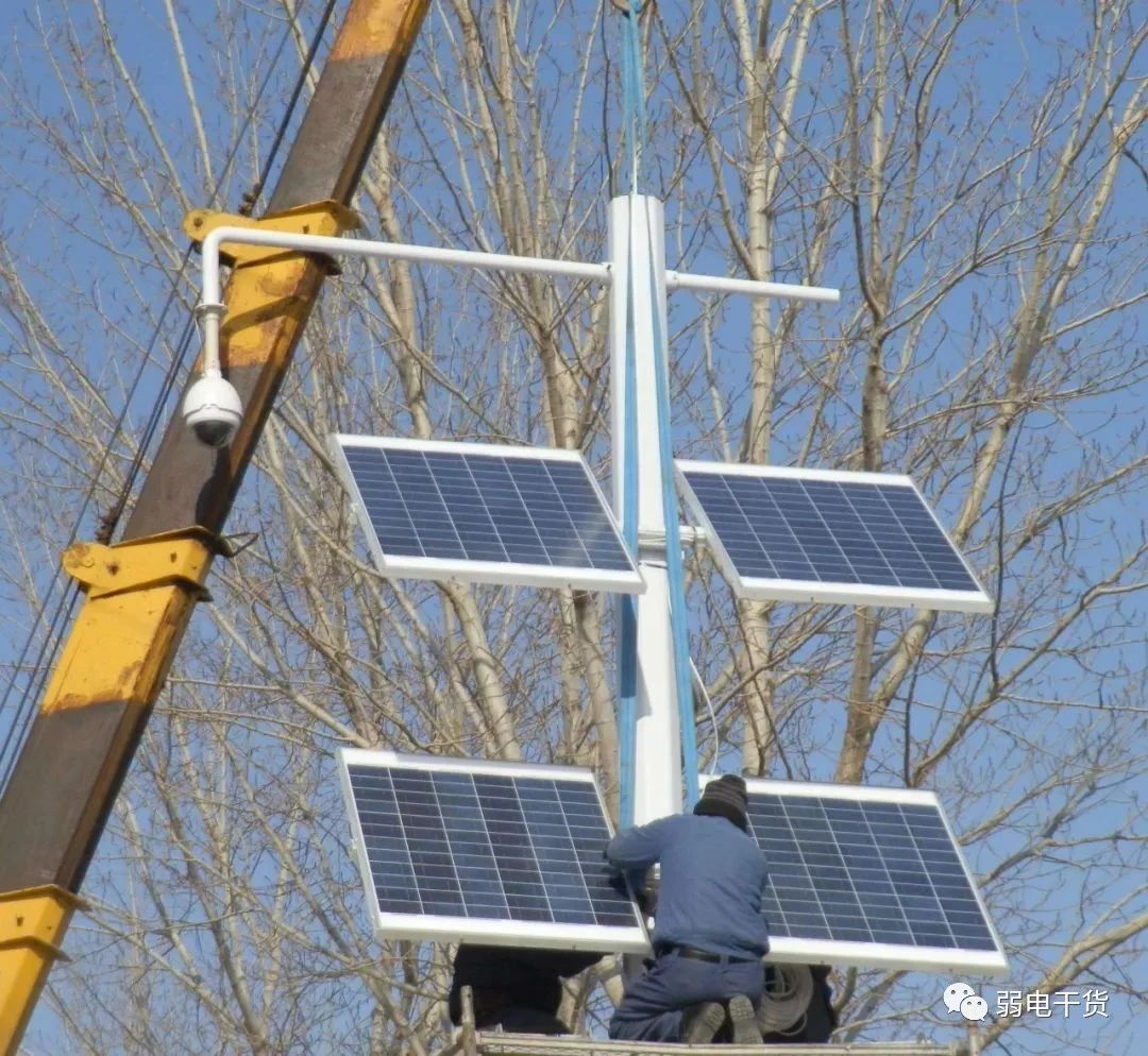一套完整的太阳能远程监控系统方案